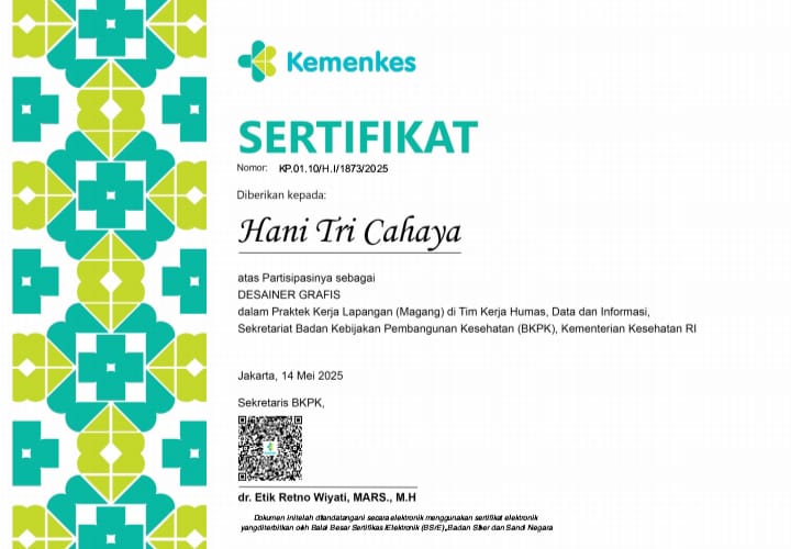 Sertifikat PKL
